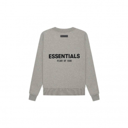 Свитшот Fear of God Essentials Crewneck Dark Oatmeal 