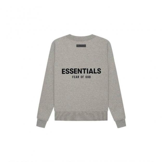 Свитшот Fear of God Essentials Crewneck Dark Oatmeal 