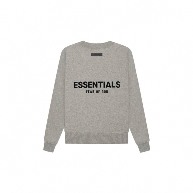 Свитшот Fear of God Essentials Crewneck Dark Oatmeal 