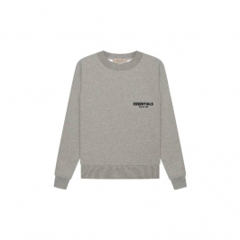 Свитшот Fear of God Essentials Crewneck Dark Oatmeal 