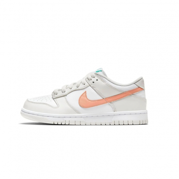 Nike Dunk Low White Bone Peach Aqua GS