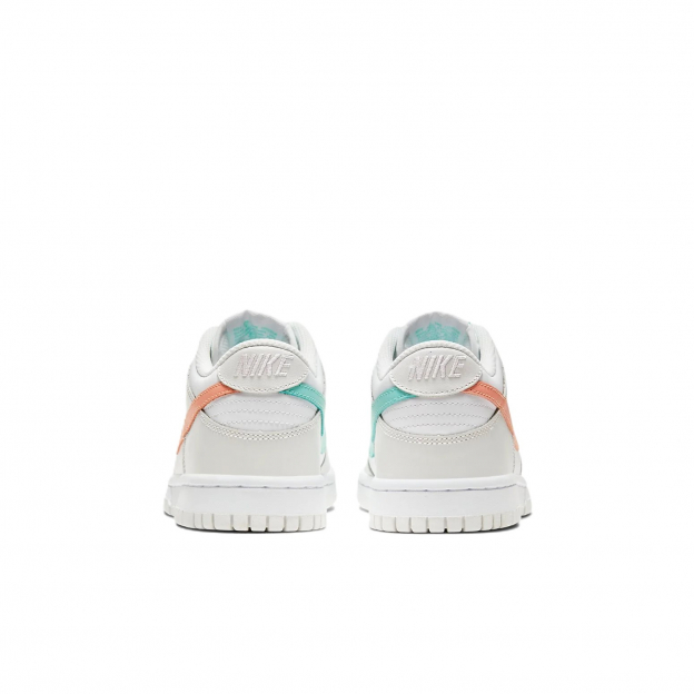 Nike Dunk Low White Bone Peach Aqua GS