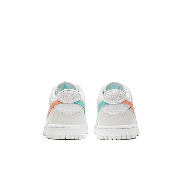Nike Dunk Low White Bone Peach Aqua GS