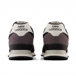 New Balance 574 Black White Purple