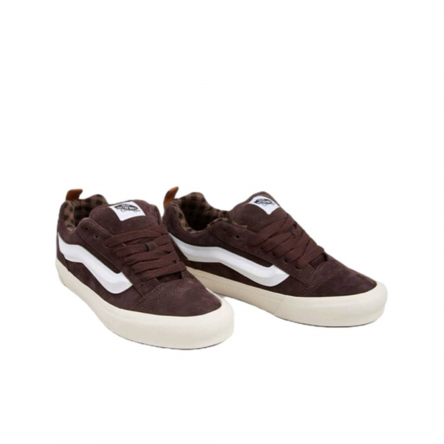 Vans Knu Skool Plaid Brown