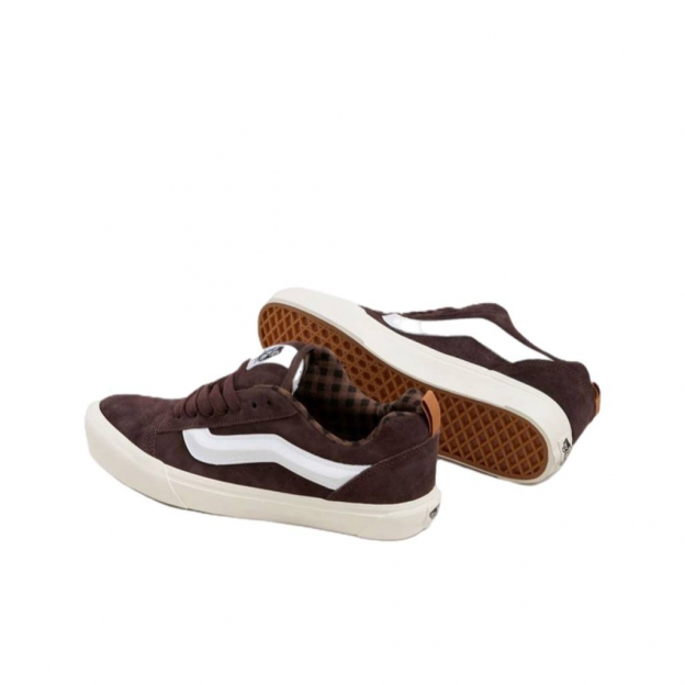 Vans Knu Skool Plaid Brown