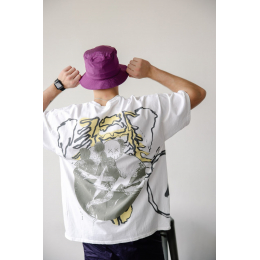 Панама Stone Island Compass Bucket Hat Purple