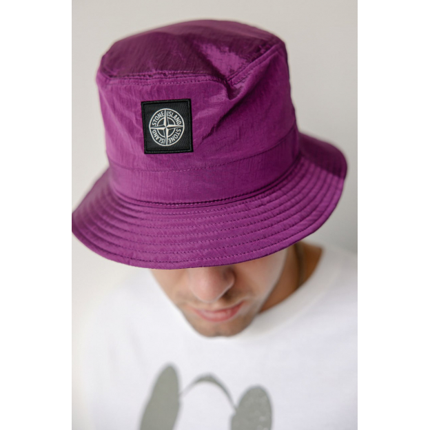 Панама Stone Island Compass Bucket Hat Purple