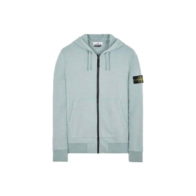 Зип Худи Stone Island Full-Zip Hoodie Sky Blue