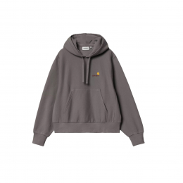 Худи Carhartt WIP Hooded American Script Hooded Sweat Brown