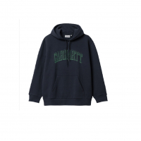 Худи Carhartt WIP Hooded Scrawl Sweat Blue