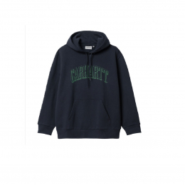 Худи Carhartt WIP Hooded Scrawl Sweat Blue