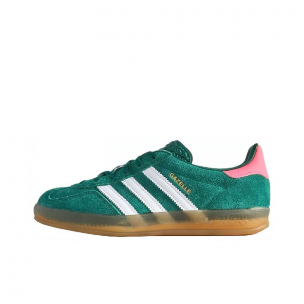 Adidas Originals Gazelle Indoor Collegiate Green Pink