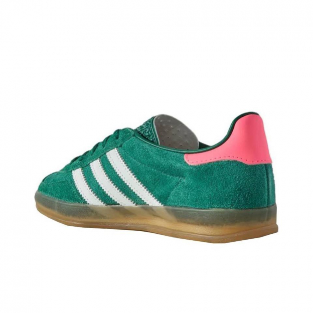 Adidas Originals Gazelle Indoor Collegiate Green Pink