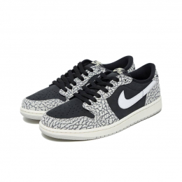 Air Jordan 1 Low OG Black Elephant