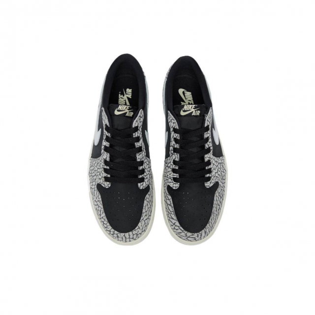 Air Jordan 1 Low OG Black Elephant