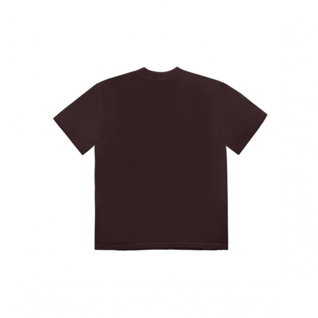 Футболка Travis Scott Cactus Jack x Fragment Design Tee Brown