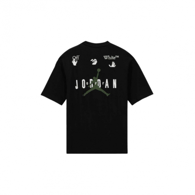 Футболка Jordan x Off-White Tee Black
