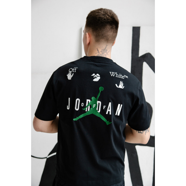 Футболка Jordan x Off-White Tee Black