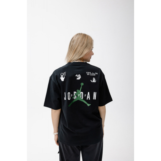 Футболка Jordan x Off-White Tee Black