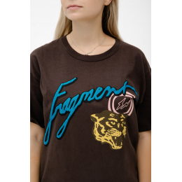 Футболка Travis Scott Cactus Jack x Fragment Design Tee Brown