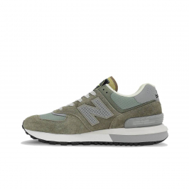 New Balance 574 x Stone Island Olive Green Grey White 