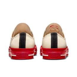Converse x Comme des Garcons Chuck Taylor 70 Low Red Beige