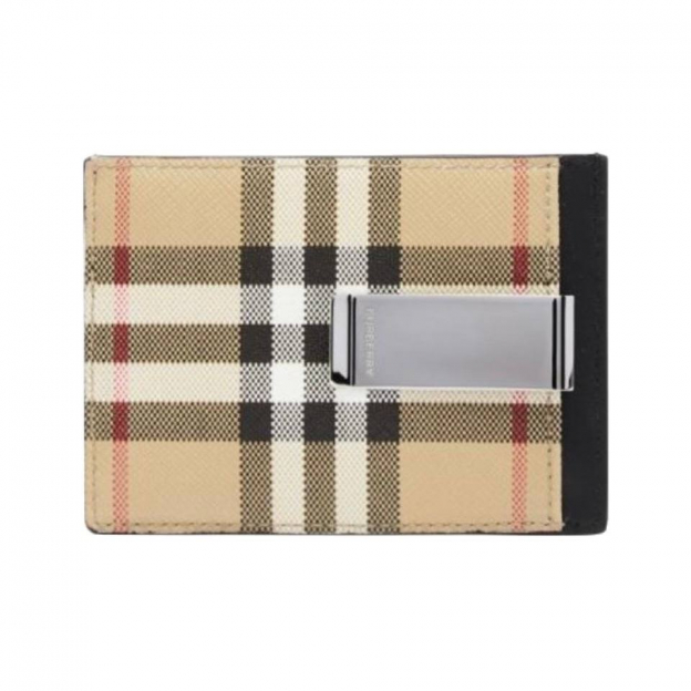 Кардхолдер Burberry Cardholder Beige Black White