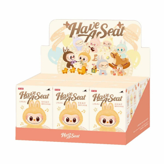 Pop Mart LABUBU Have A Seat Multicolor