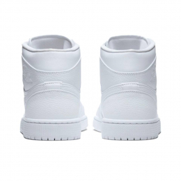 Air Jordan 1 Mid Triple White