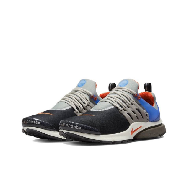 Nike Air Presto Premium Black White Blue Grey