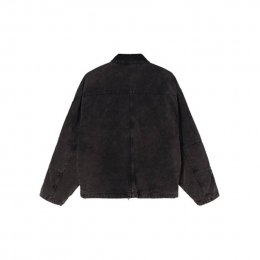 Куртка Stussy Washed Canvas Jacket Black