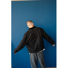 Куртка Stussy Washed Canvas Jacket Black