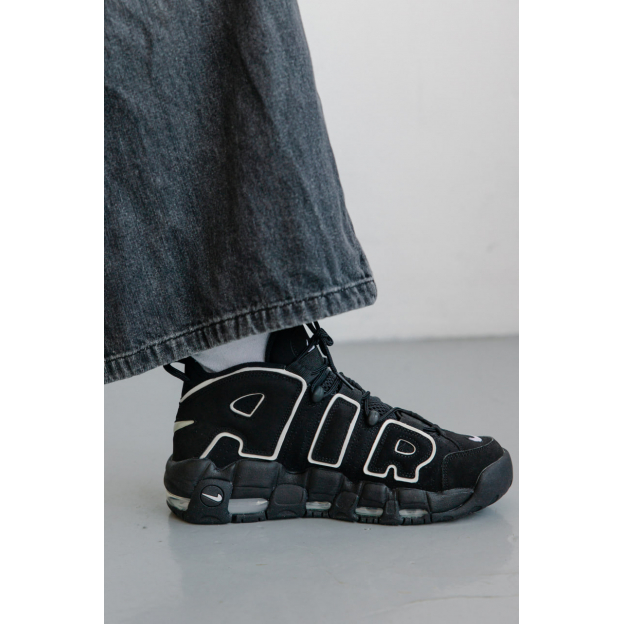 Nike Air More Uptempo Black White