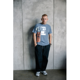Футболка Stone Island Logo Tee Blue