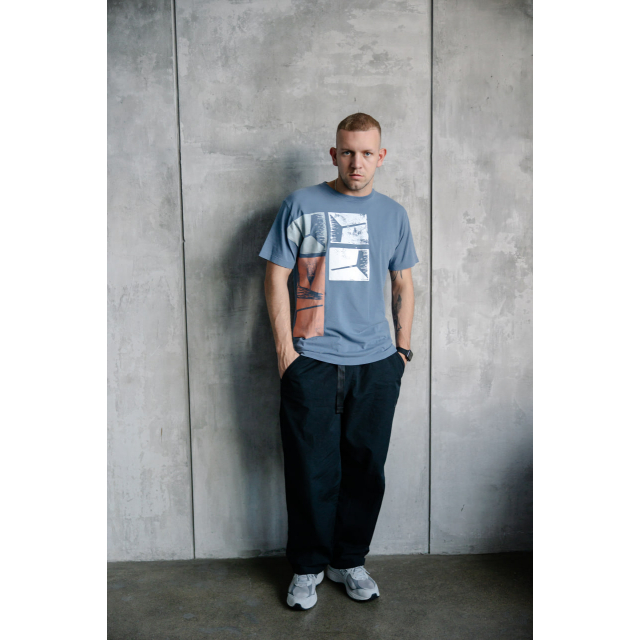 Футболка Stone Island Logo Tee Blue