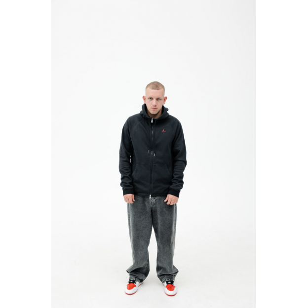 Зип Худи Jordan Full Zip Hoodie Black