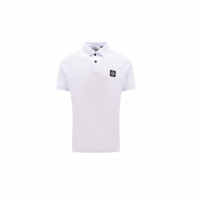 Поло Stone Island Patch Polo Shirt White