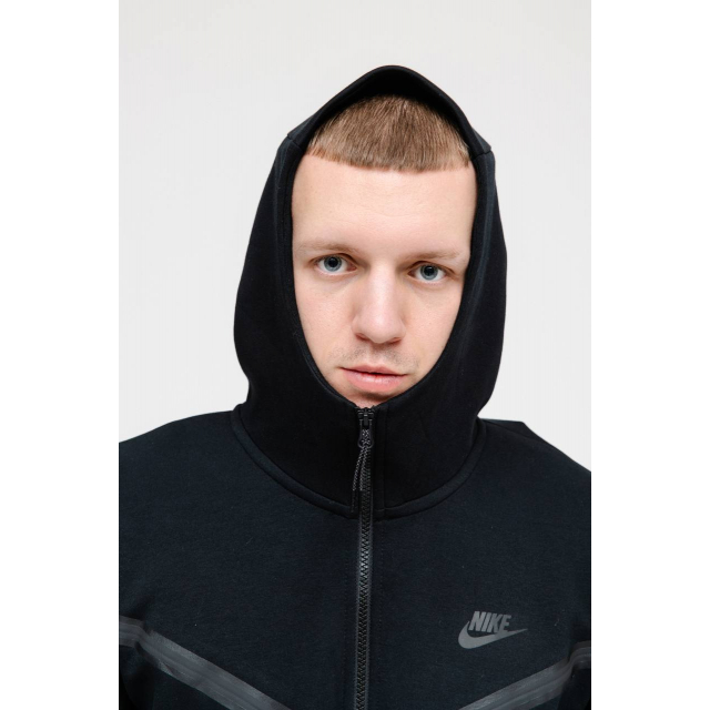 Зип худи Nike Sportswear Tech Fleece Full-Zip Hoodie Black