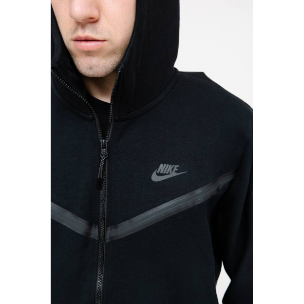 Зип худи Nike Sportswear Tech Fleece Full-Zip Hoodie Black