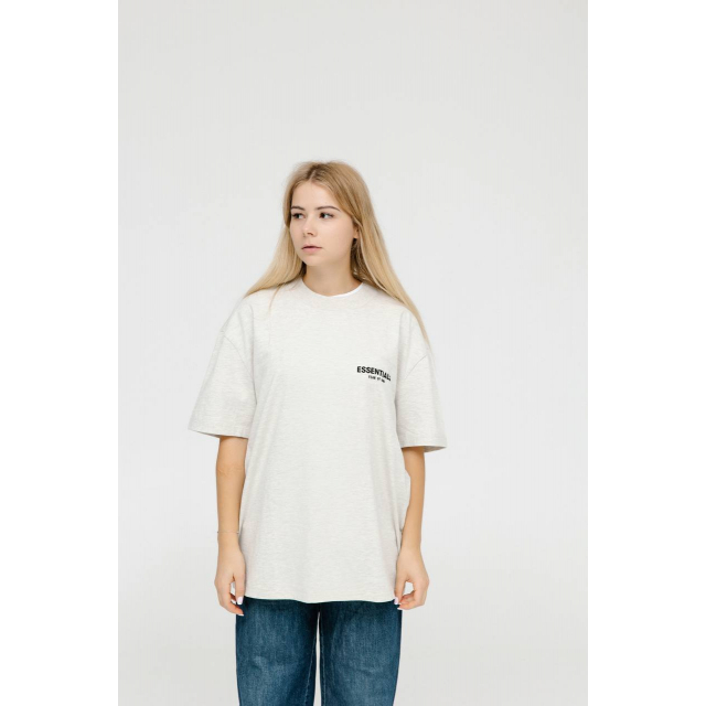 Футболка Fear of God Essentials Tee Light Oatmeal