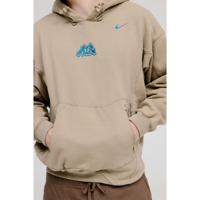 Худи Nike x Off-White Fleece Hoodie Beige