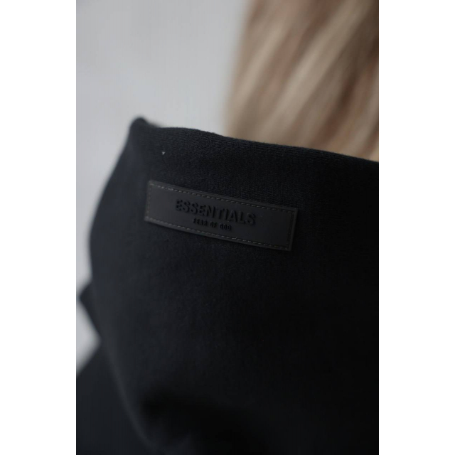 Худи Fear of God Essentials Hoodie Stretch Limo Black