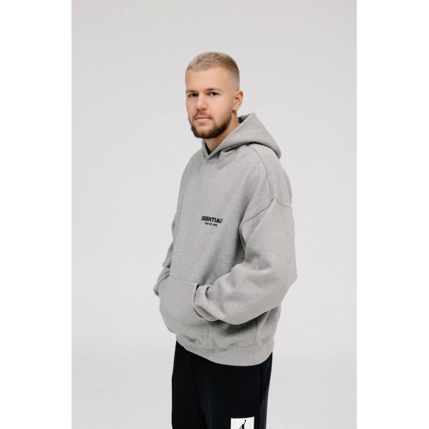 Худи Fear of God Essentials Hoodie Dark Oatmeal 