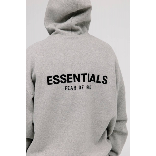 Худи Fear of God Essentials Hoodie Dark Oatmeal