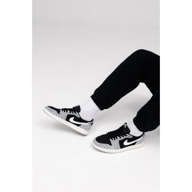 Air Jordan 1 Low OG Black Elephant