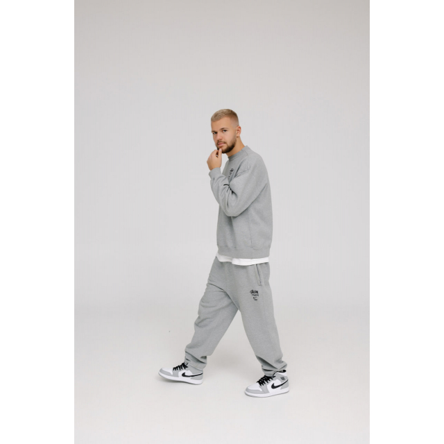 Air Jordan 1 Mid Light Smoke Grey