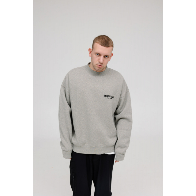Свитшот Fear of God Essentials Crewneck Dark Oatmeal