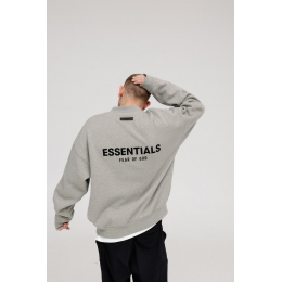 Свитшот Fear of God Essentials Crewneck Dark Oatmeal