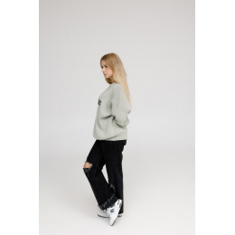 Свитер Fear of God Essentials Knit Pullover Green Concrete